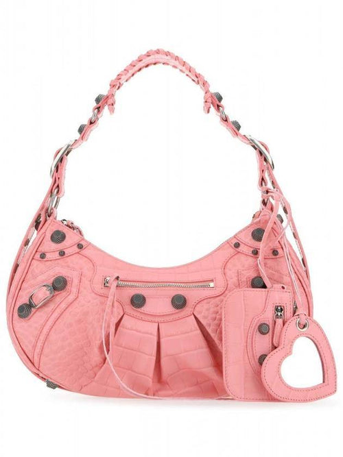 Balenciaga Le Cagol Shoulder Bag Pink