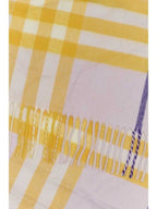Burberry Check Cashmere Scarf Pink