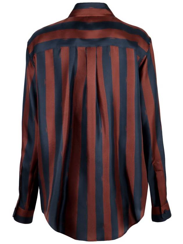 Fendi 24SS Shirt FS8190AWZVF1P2U P24 COCOA NAVY