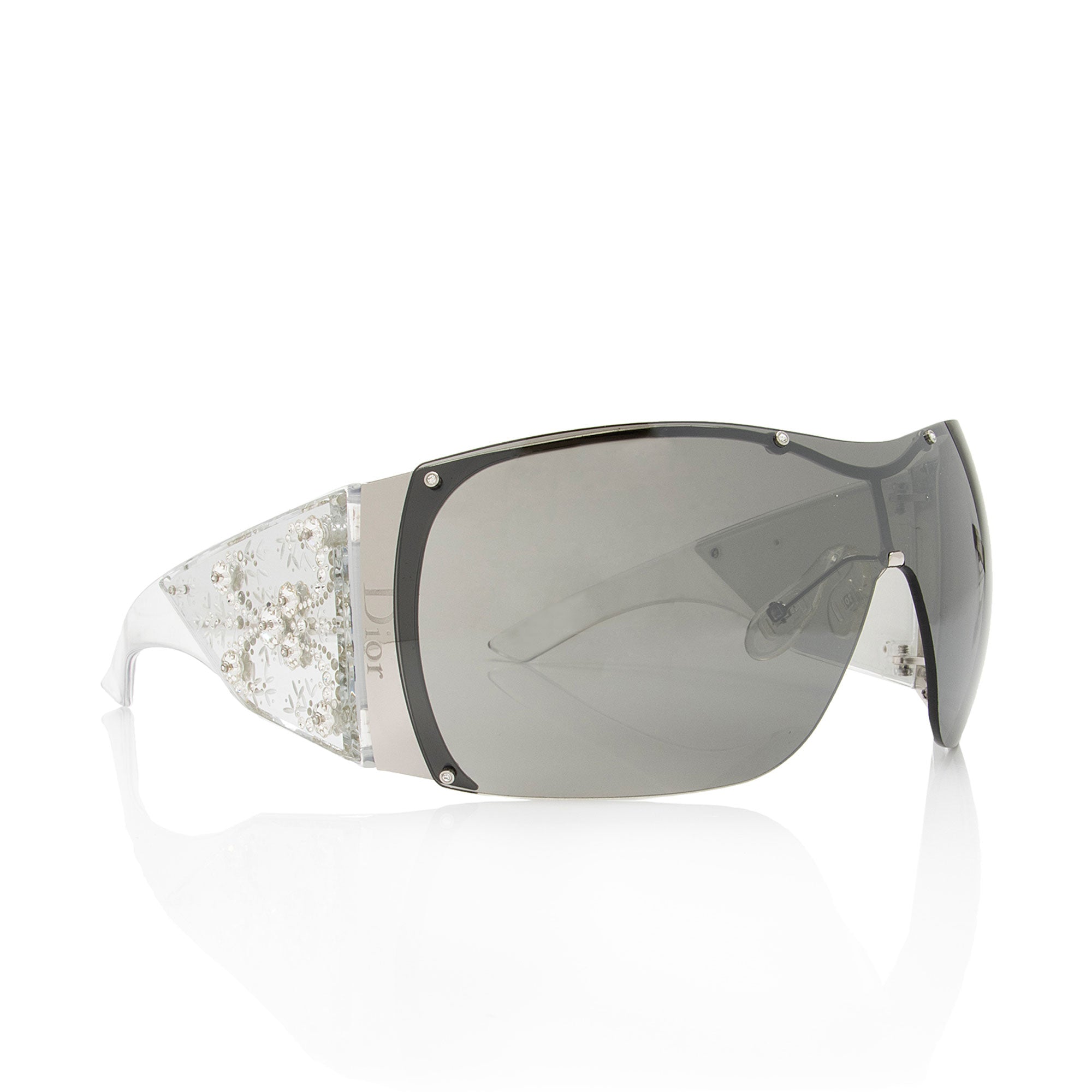 Dior Limited Edition Crystal Grand Salon X Shield Sunglasses