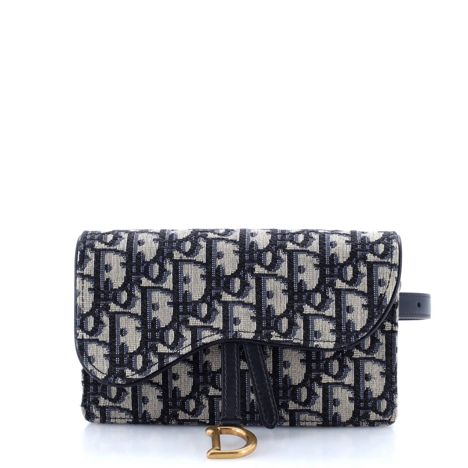 Dior Saddle Rectangular Belt Bag Oblique Canvas