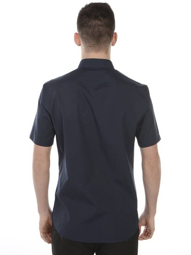 Burberry short sleeve shirt 8025765BLU BLUE