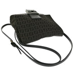 Fendi Zucchino  Canvas Shoulder Bag ()