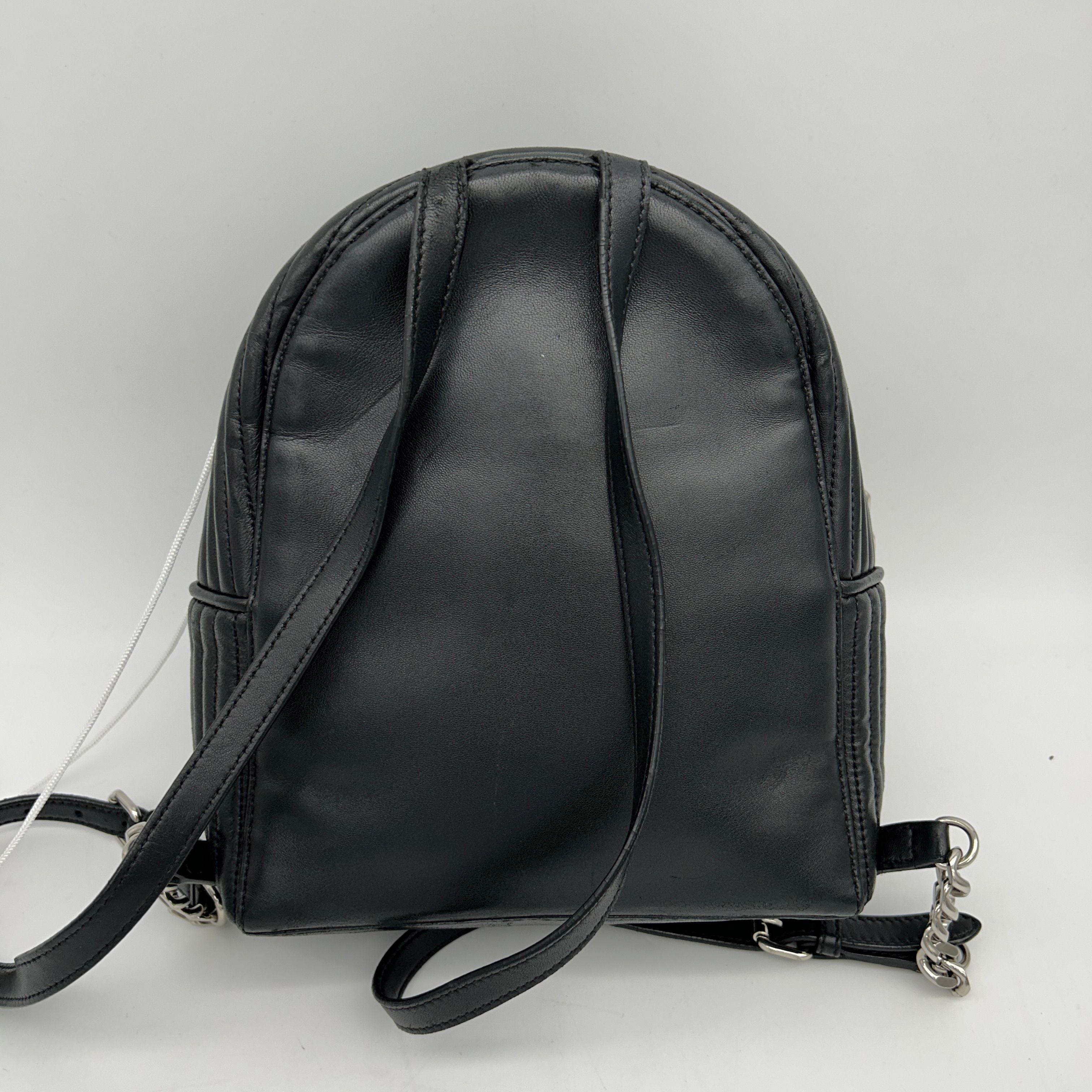 By the way leather backpack Fendi Black in Leather LA15428