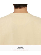 Fendi All-Over Logo Short Sleeve T-Shirt Beige