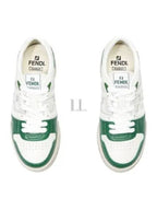 Fendi Match Low Sneakers Green