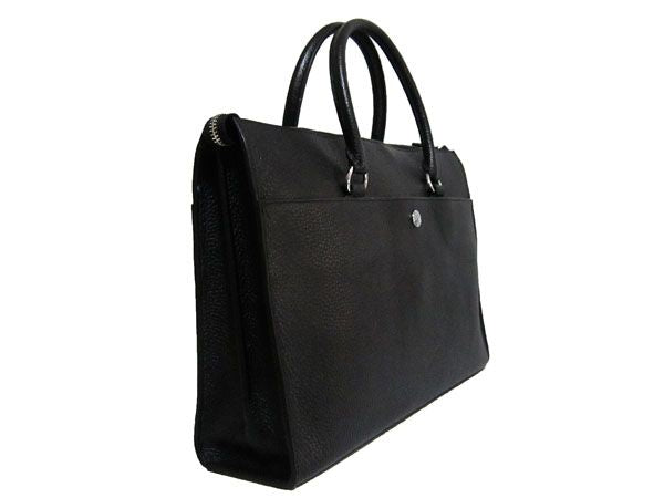 Hermes Briefcases H2097 Unisex Briefcase Black