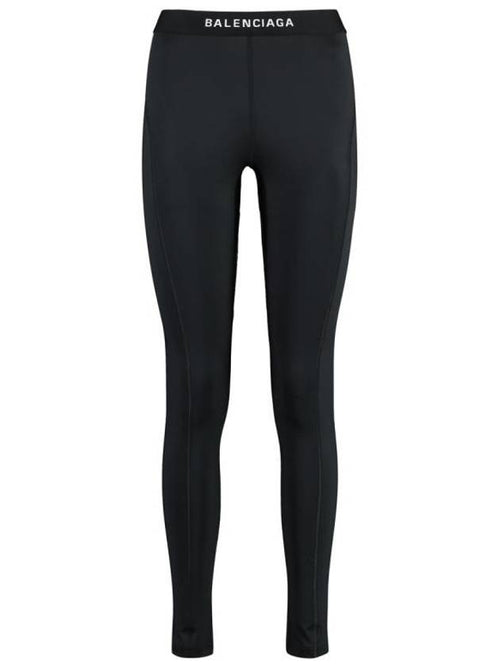 Balenciaga Athletic Leggings Pans Black