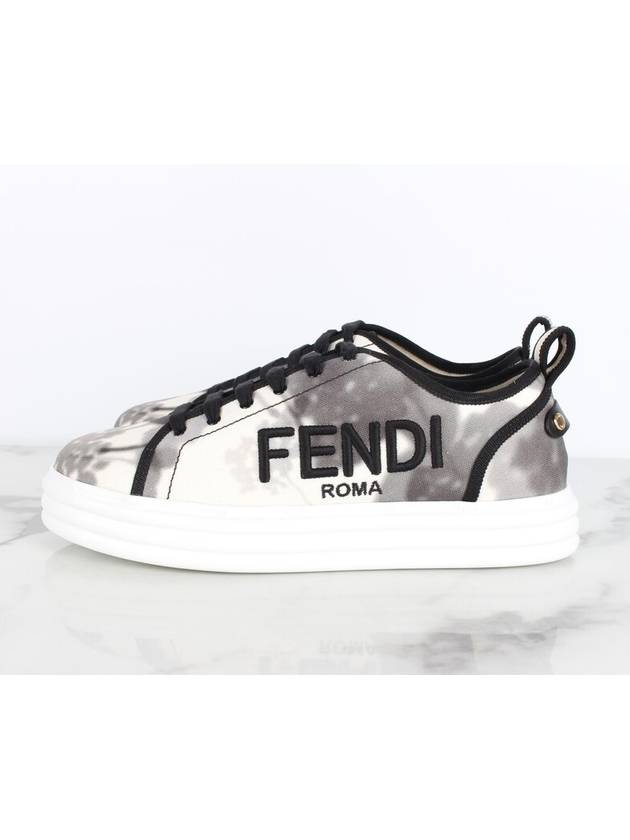 Fendi Floral Rise Minimalist Platform Sneakers 41 260