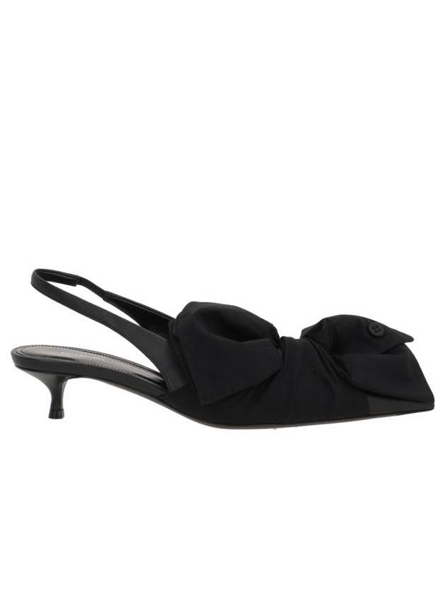 Balenciaga Knife Chemise 40mm Slingback Heels Black