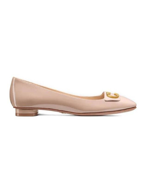 C'est Patent Leather Ballet Flat Nude Dior