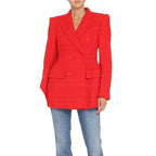 Balenciaga Tweed Blazer Jacket Women