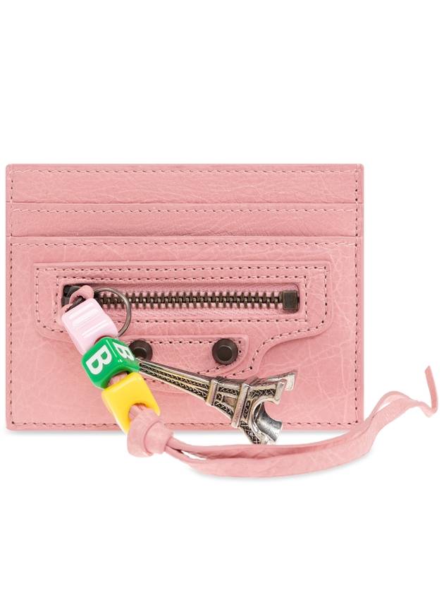 Balenciaga Le City Card Wallet Vintage Pink