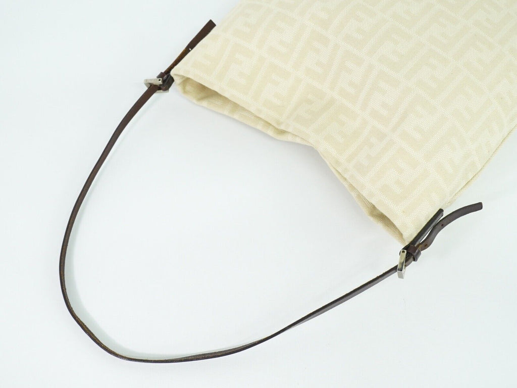 Fendi Zucca  Canvas Shoulder Bag ()