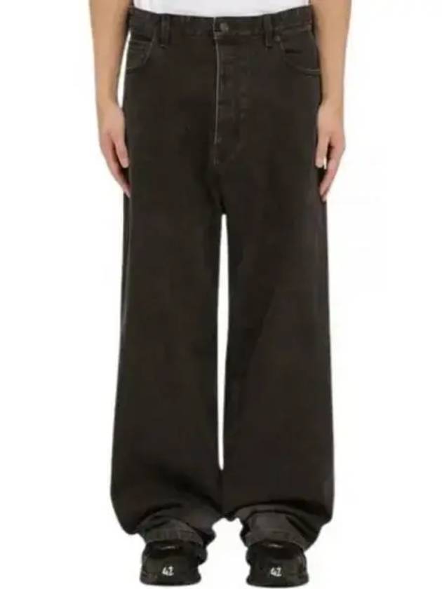 Balenciaga Washed Skiwear Jeans Grey