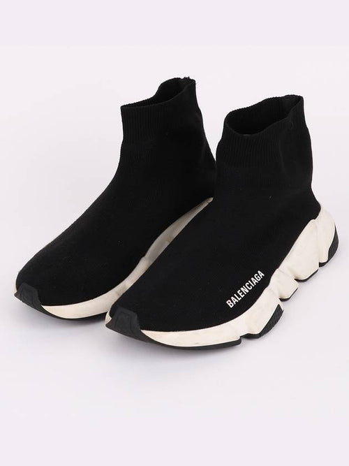 Balenciaga Black Speedrunner 38 sneakers