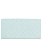 Bottega Veneta Intrecciato Large Flap Long Wallet Sky Blue