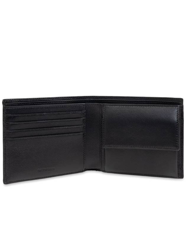 Balenciaga Balenciaga Leather Wallet, Men's, Black