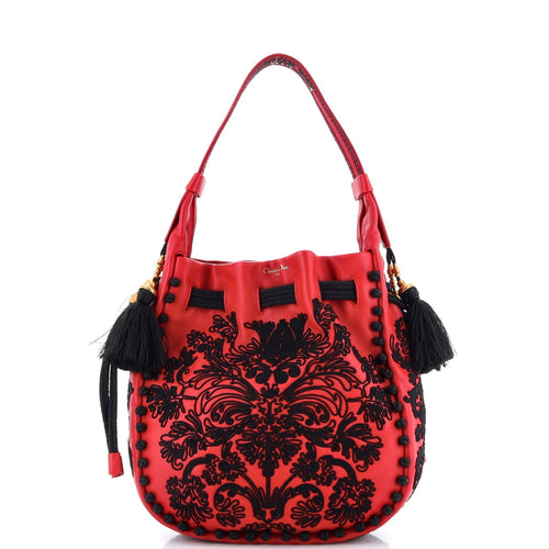 Dior Hobo Bucket Bag Cornely-Effect Lambskin