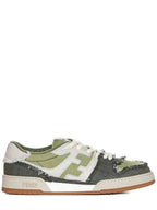 Fendi Match Low Top Sneakers Green