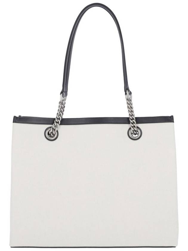 Balenciaga Duty Free Canvas Tote Bag White