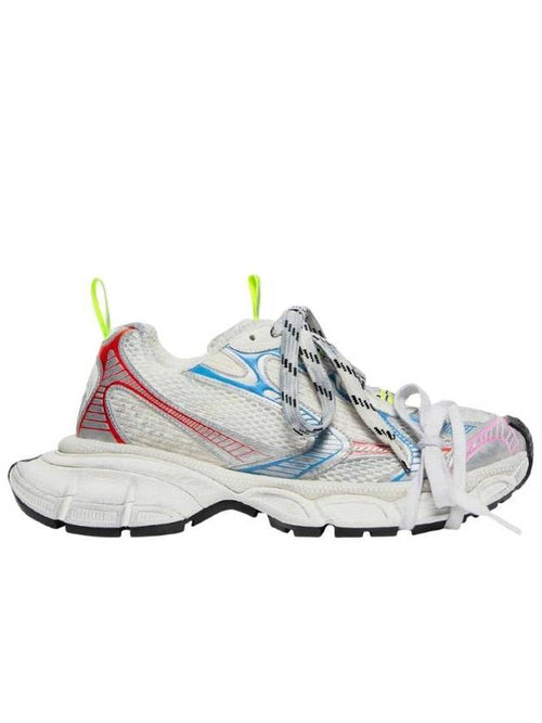 Balenciaga 3XL Low Top Sneakers Red Blue White