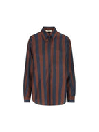 Fendi 24SS Shirt FS8190AWZVF1P2U P24 COCOA NAVY