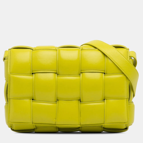 Bottega Veneta Calfskin Intrecciato Padded Cassette Crossbody Bag
