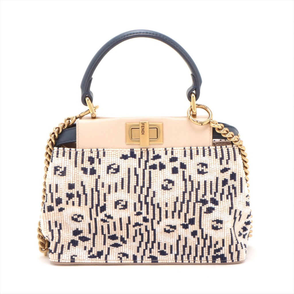 Fendi  Leather Handbag Tote Bag ()
