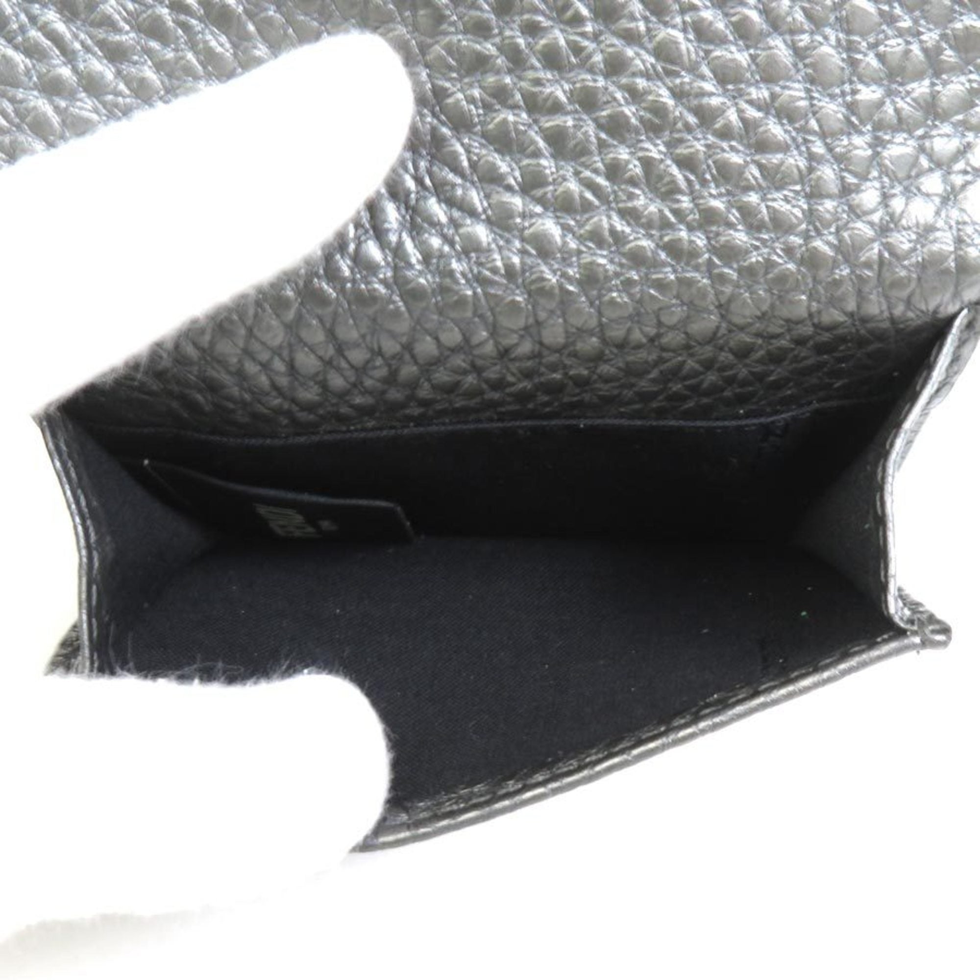 Fendi Metallic  Leather Wallet (Tri-Fold) ()