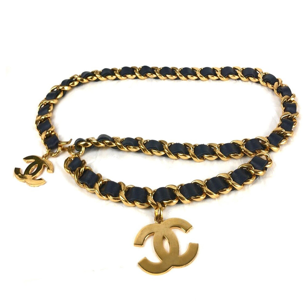 Chanel Victoire de CASTELLANE Collection 28 CC Charm Chain Belt Necklace