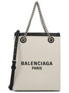 Balenciaga Duty Free Phone Tote Bag White