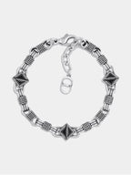 CD Diamond Buffalo Bracelet Silver Dior
