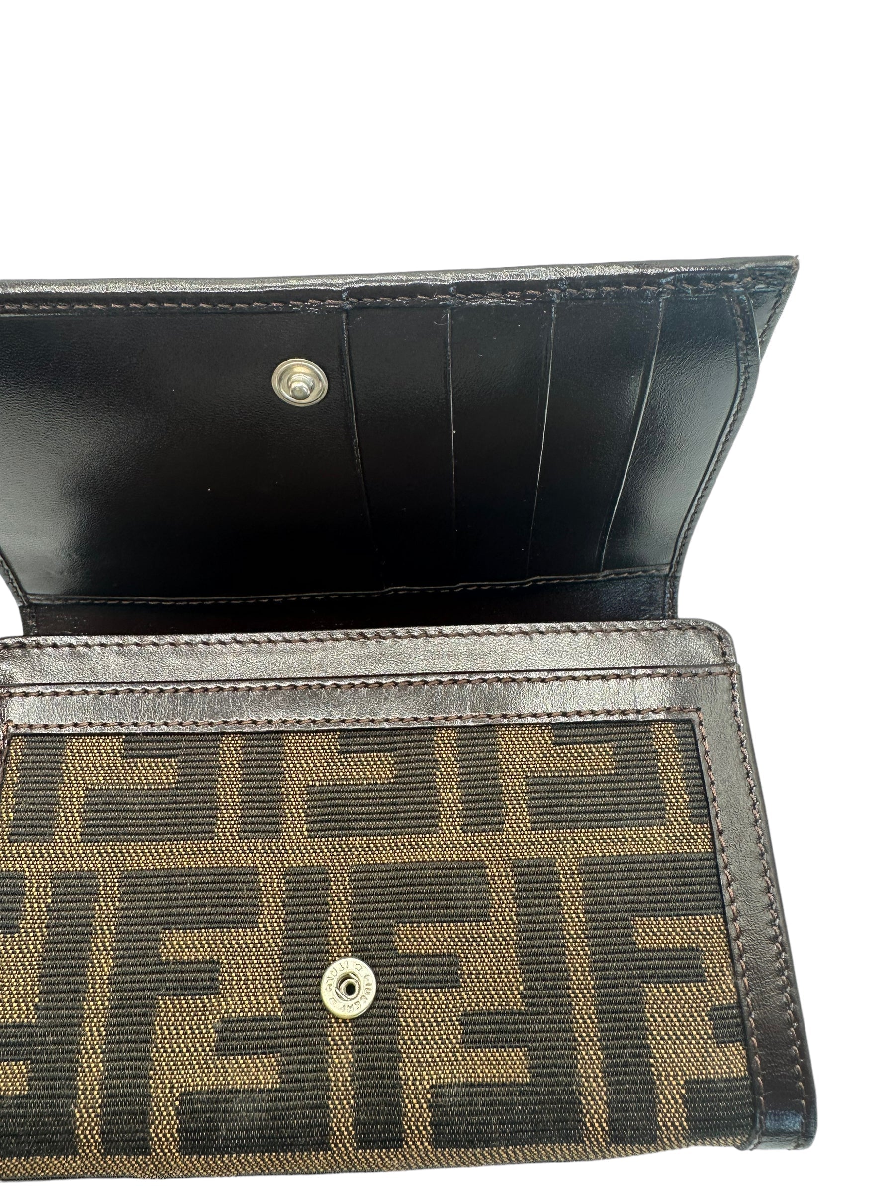 FENDI- Vintage Zucca Wallet