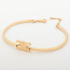 Celine Triomphe Gold Logo Bracelet
