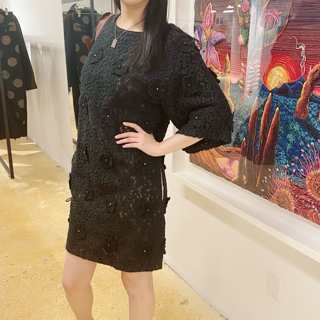 Chloe black laced dress TWS pop
