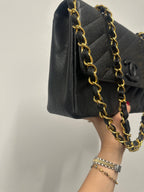 CHANEL-  1995 Straight Flap Jumbo shoulder bag
