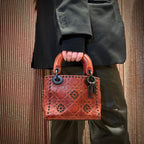 Christian Dior Cruise Collection Mini Studded Flower Ladydior Bag