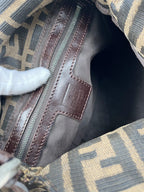 Fendi Mini Mamma Baguette in Brown Zucca Canvas