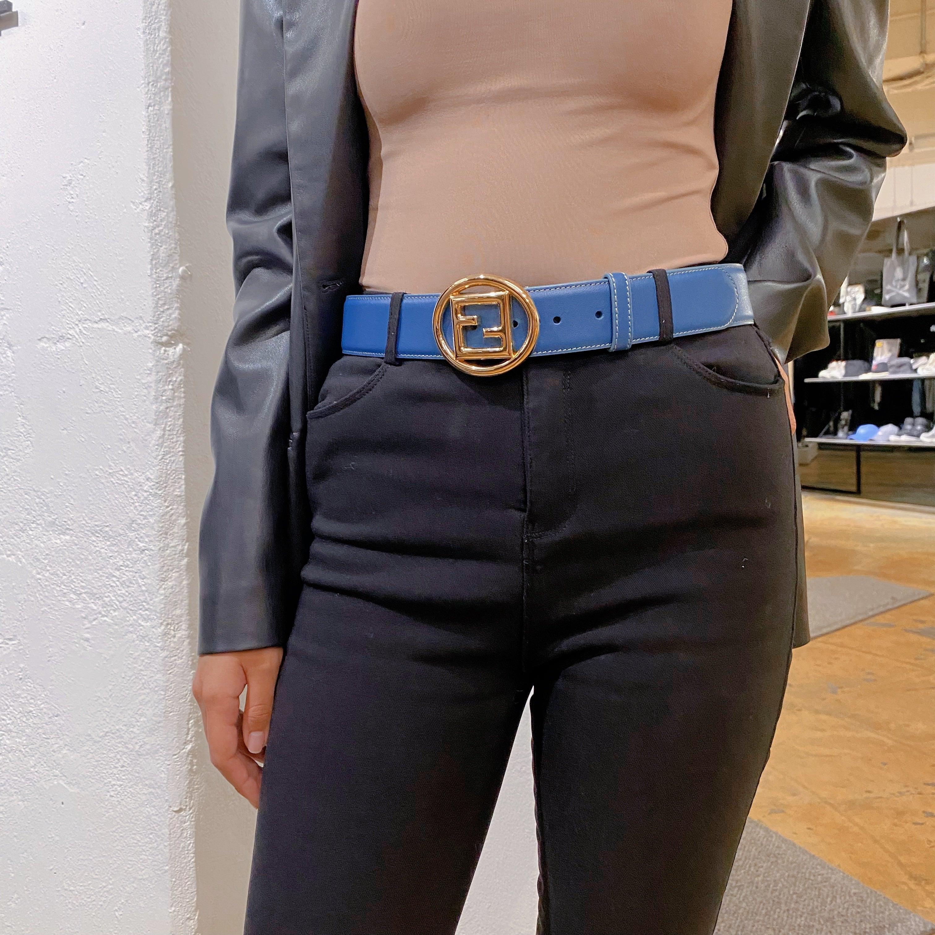 Fendi Leather Belt POP
