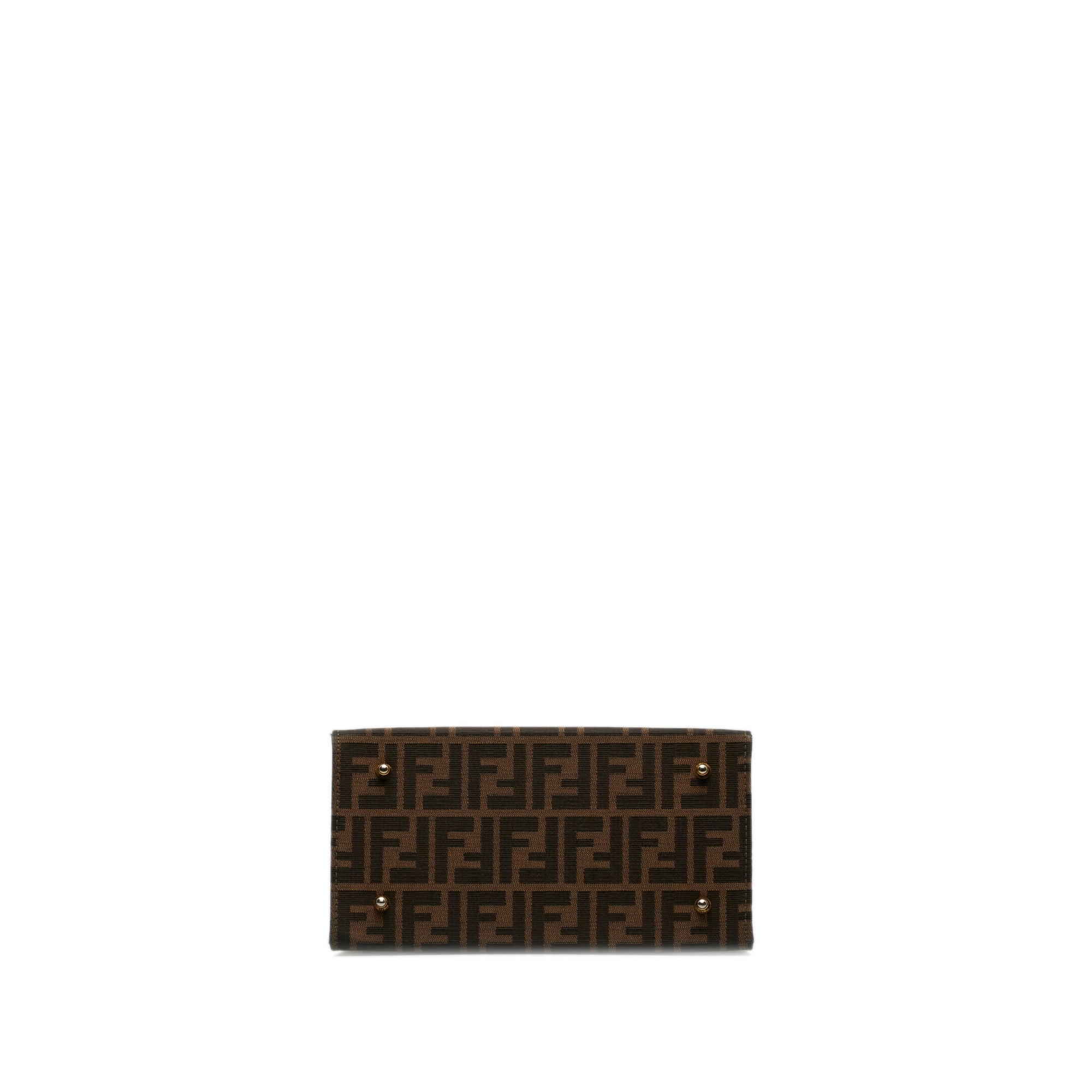 FENDI Zucca Canvas Tote Tote Bag
