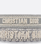 Bracelet Set Gray Dior Oblique Cotton