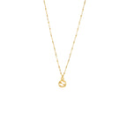 Gucci Yellow Gold Necklace With Interlocking G