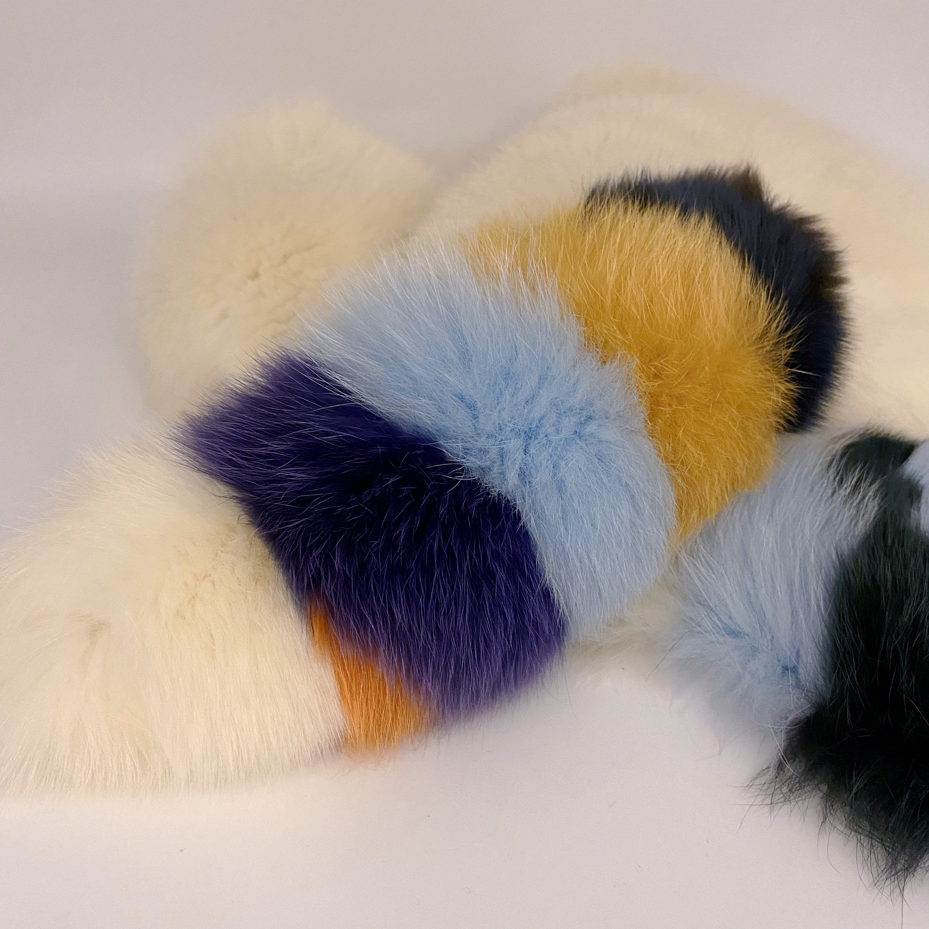Fendi fox fur scarf