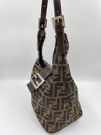 Fendi Zucca Mini Hobo Bag