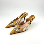 Dior monogram high heels