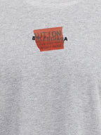 Balenciaga Men T-Shirt With Taped Balenciaga Back Motif