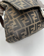 Fendi Mamma Baguette in Brown Zucca Canvas