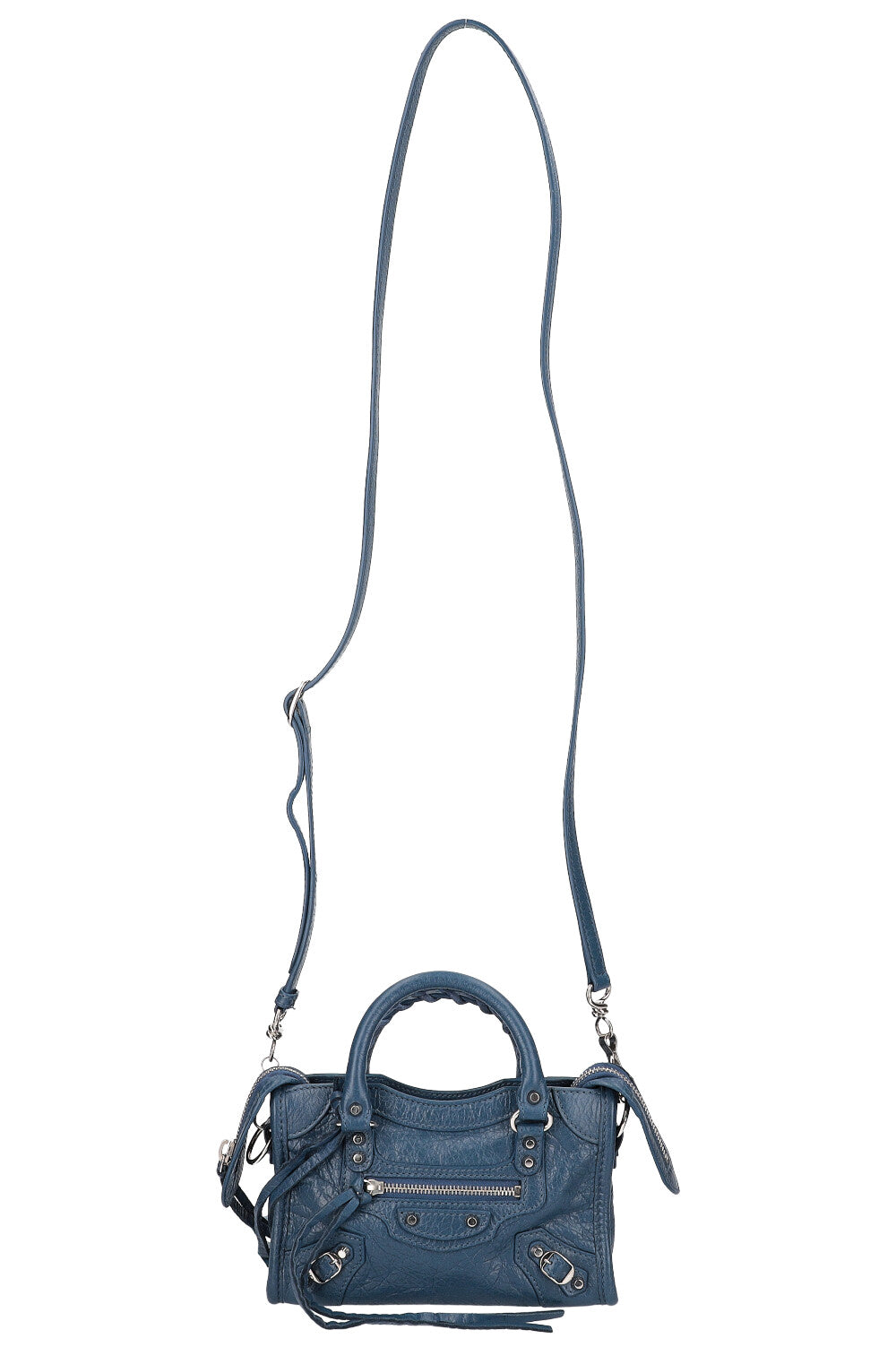 BALENCIAGA City Bag Nano Blue