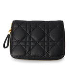 Dior Caro Compact Zipped Wallet